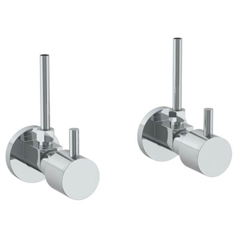 Watermark 22-MAS2-TIB Titanium Lavatory Angle Stop Kit -1/2? IPS X 3/8? Od Compression