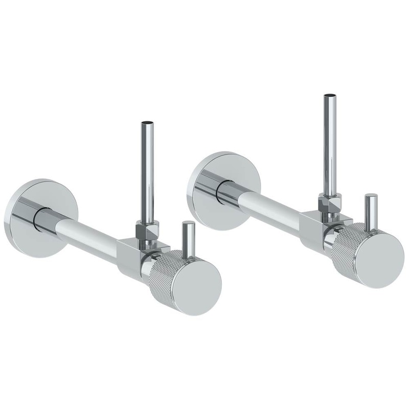 Watermark 22-MAS3-TIC Titanium Lavatory Angle Stop Kit -1/2? Sweat X 3/8? Od Compression