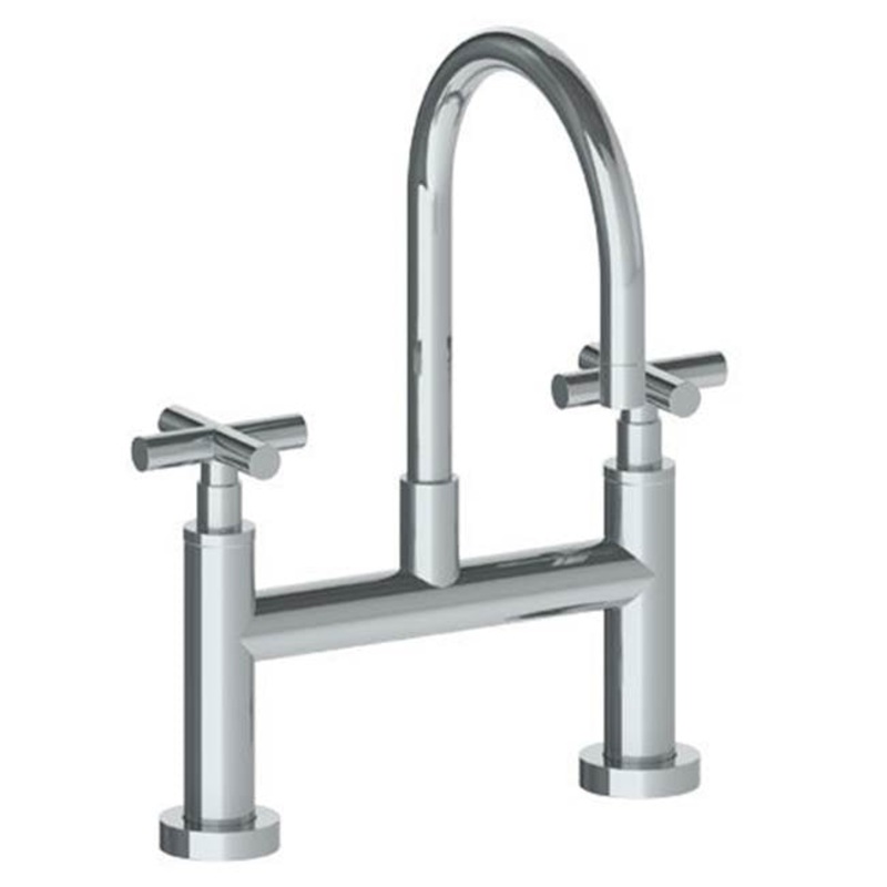 Watermark 23-2.3-L9 Loft 2.0 Deck Mounted 2 Hole Bridge Lavatory Set