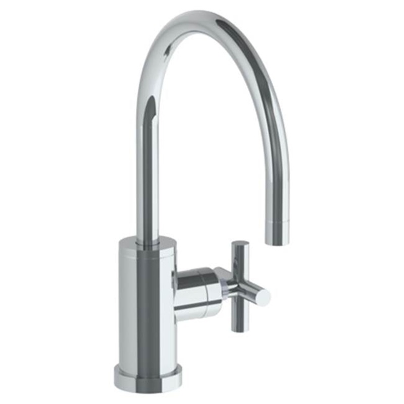 Watermark 23-7.3G-L9 Loft 2.0 Deck Mounted 1 Hole Gooseneck Kitchen Faucet