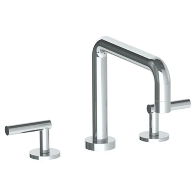 Watermark 23-8.26-L8 Loft 2.0 Deck Mounted 3 Hole Square Bath Set