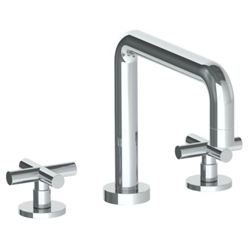 Watermark 23-8.26-L9 Loft 2.0 Deck Mounted 3 Hole Square Bath Set