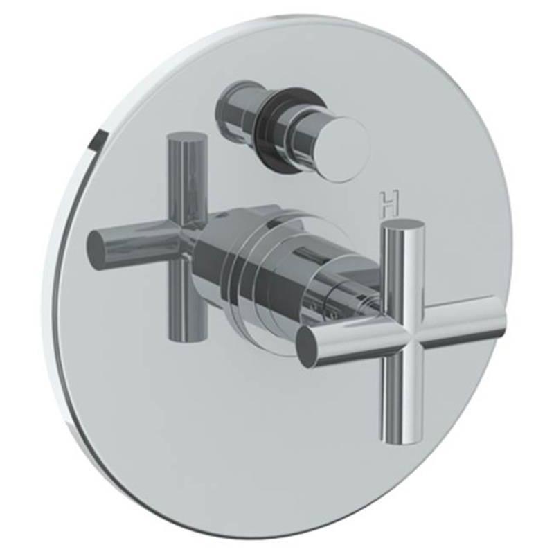 Watermark 23-P90-L9 Loft 2.0 Wall Mounted Pressure Balance Shower Trim With Diverter 7 Diameter