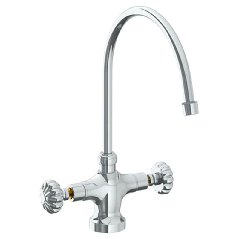 Watermark 180-7.2-T Venetian Deck Mount 1 Hole Kitchen Faucet