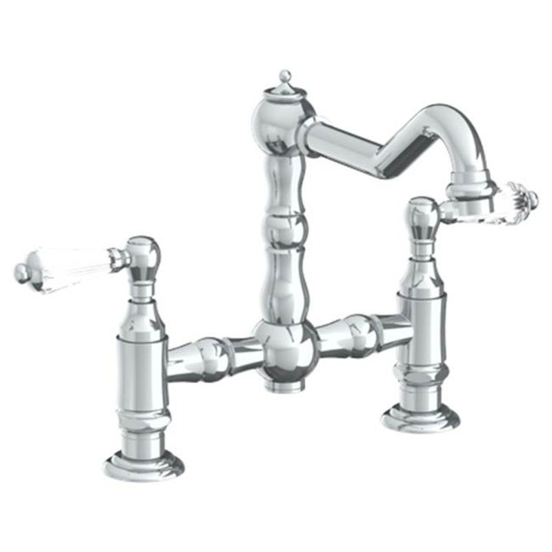 Watermark 206-7.5-SWA Paris Deck Mounted Bridge Kitchen Faucet