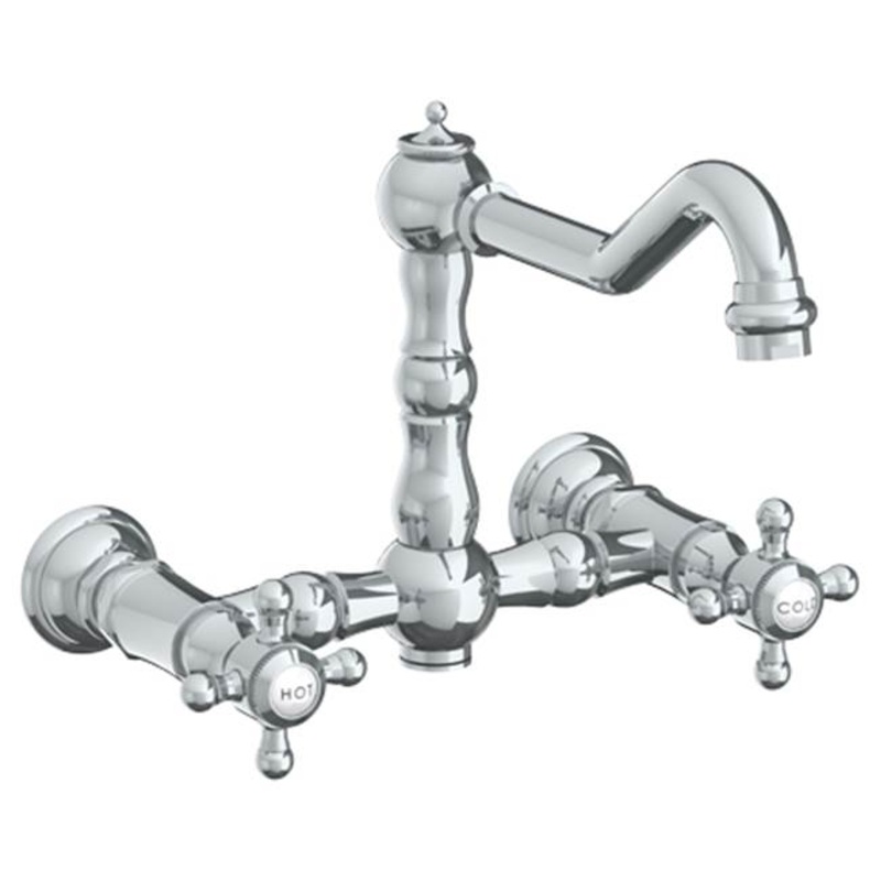 Watermark 206-7.7-V Paris Wall Mounted Bridge Kitchen Faucet