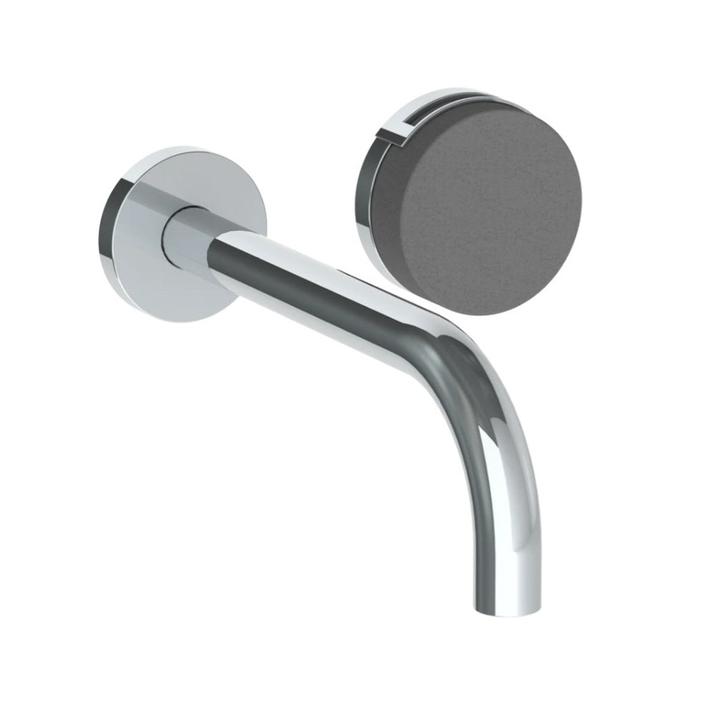 Watermark 21-1.2M-E3xx Elements Wall Mounted 2 Hole Lavatory Set With 8 3/4 Spout