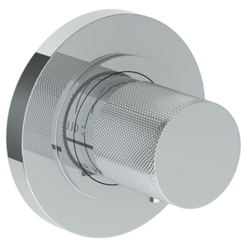 Watermark 22-T15-TIA Titanium Wall Mounted Mini Thermostatic Shower Trim 3-1/2 Diameter