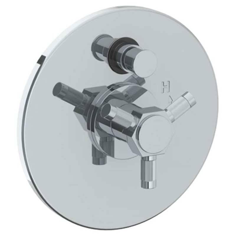 Watermark 111-P90-SP5 Sutton Wall Mounted Pressure Balance Shower Trim With Diverter 7 Diameter