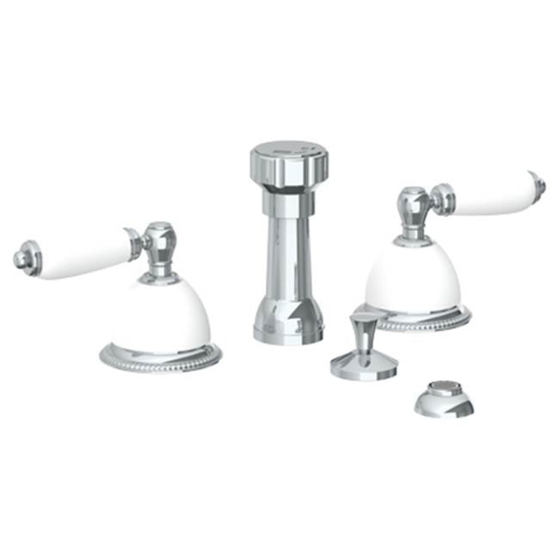 Watermark 180-4-CC Venetian 4 Hole Bidet Set