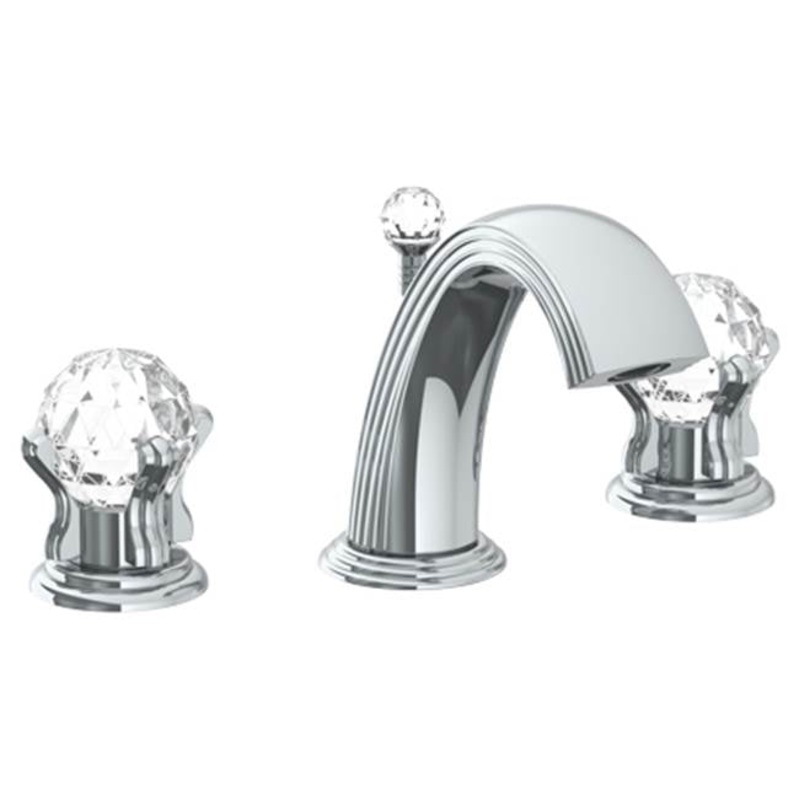 Watermark 201-2-R2 La Fleur Deck Mounted 3 Hole Lavatory Set