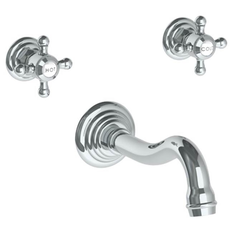 Watermark 206-5-V Paris Wall Mounted 3 Hole Bath Set