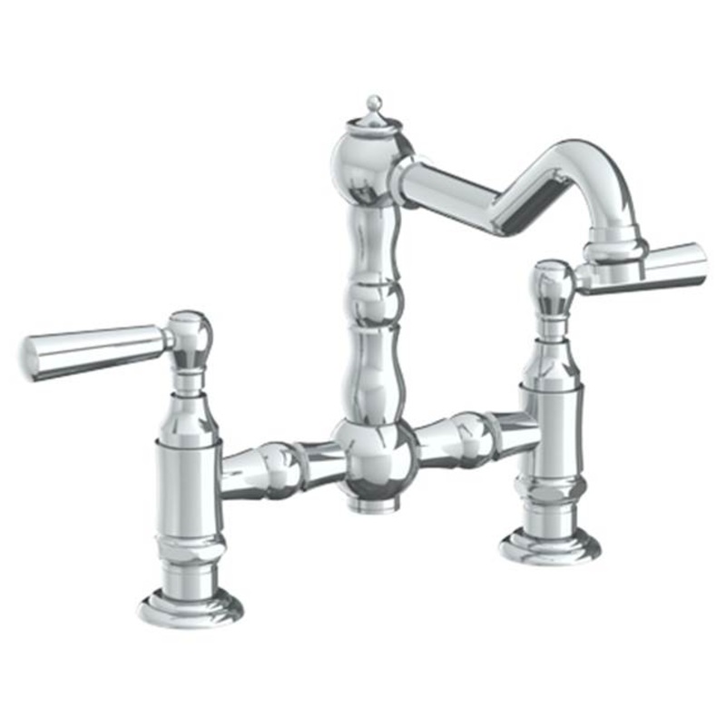 Watermark 206-7.5-S1A Paris Deck Mounted Bridge Kitchen Faucet