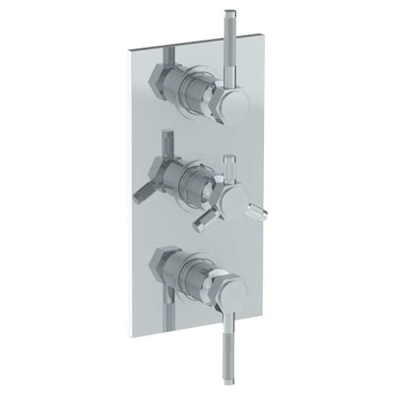 Watermark 111-T30-SP4 Sutton Wall Mounted Thermostatic Shower Trim With 2 Built-In Controls 6-1/4 X 12