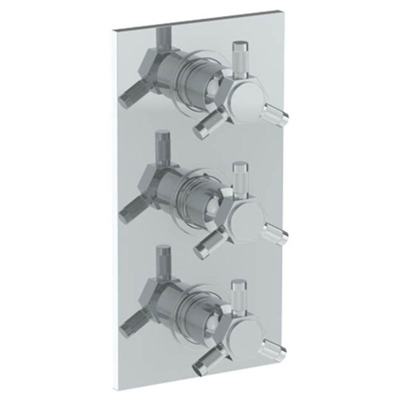 Watermark 111-T30-SP5 Sutton Wall Mounted Thermostatic Shower Trim With 2 Built-In Controls 6-1/4 X 12