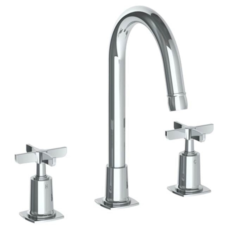 Watermark 115-2.1-MZ5 H-Line Deck Mount 3 Hole Tall Spout Lavatory Set