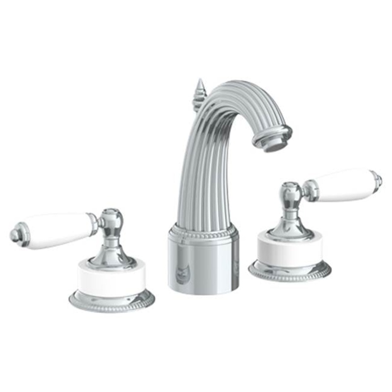 Watermark 180-2X-DD Venetian Deck Mounted 3 Hole Extended Lavatory Set