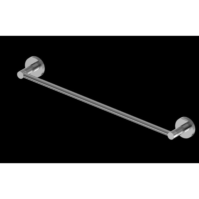 Graff Cameo Towel Bar|30 Inch Bar|18 Inch Bar|24 Inch Bar|Polished Chrome|Unfinished Brushed Brass|Brushed Rose Gold PVD|Brushed Tuscan Bronze|Brushed Onyx PVD|Brushed Nickel PVD|Brushed Nickel|Brushed Gold PVD|Brushed Brass PVD|Brushed Gold 24K|Polished