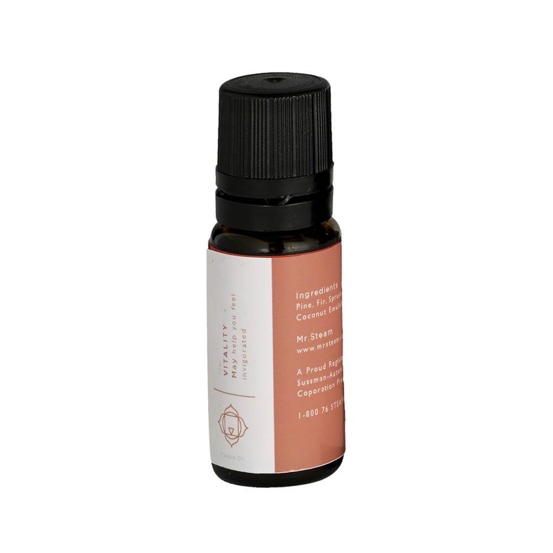 Mr. Steam 104006 Red Vitality Chakra Aroma Oil in 10 mL Bottle