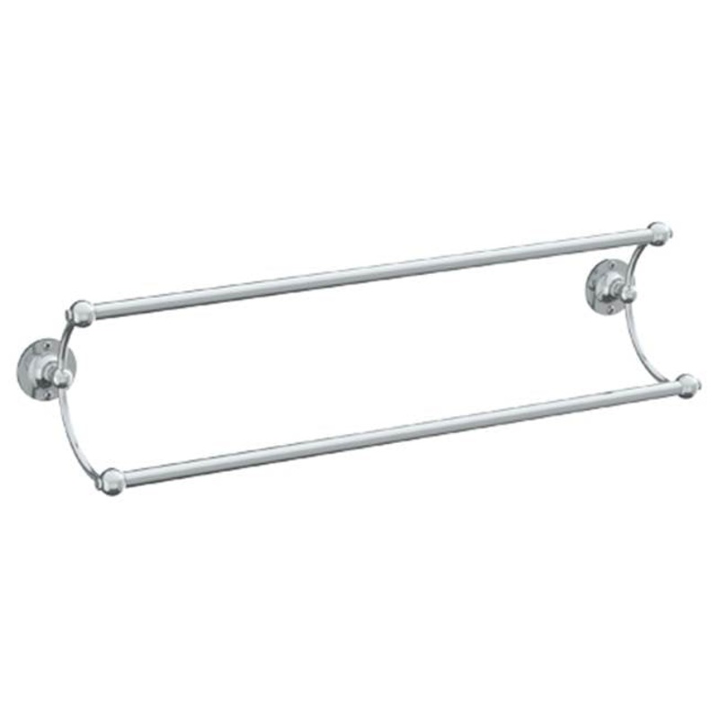 Watermark 321-0.2A Paris Wall Mounted Double Towel Bar 24