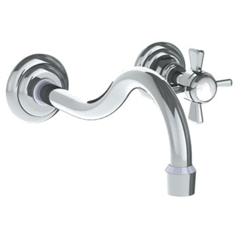 Watermark 321-1.2M-S1 Stratford Wall Mounted 2 Hole Lavatory Set With 8 3/8 CTC  Spout