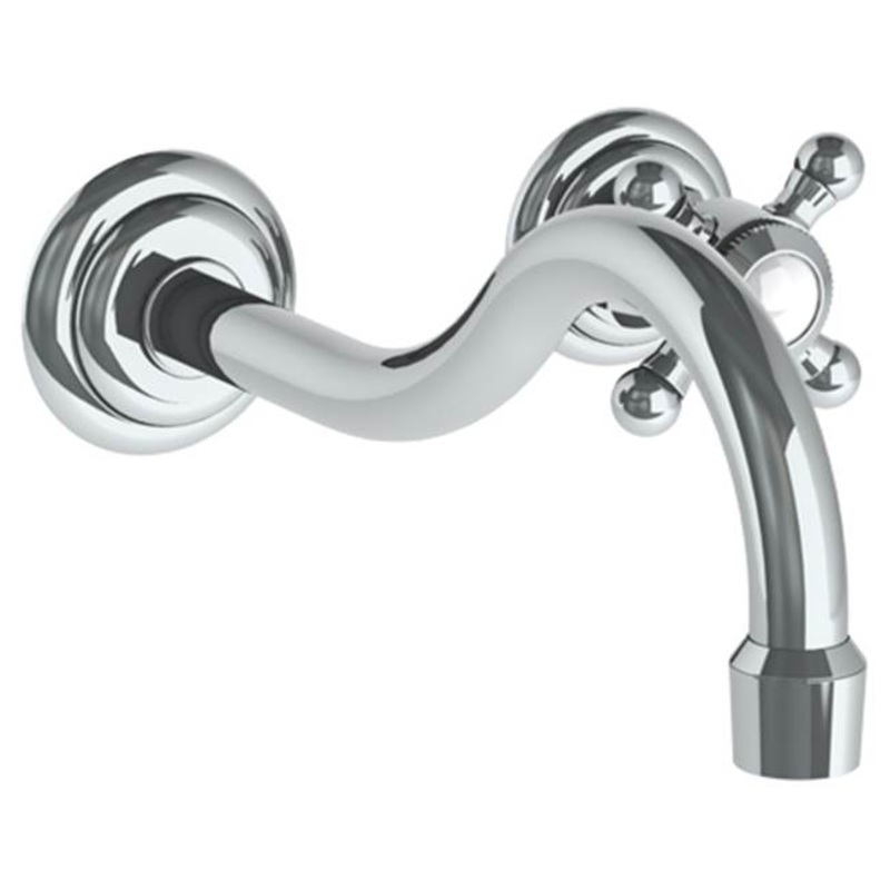 Watermark 321-1.2M-V Stratford Wall Mounted 2 Hole Lavatory Set With 8 3/8 CTC  Spout