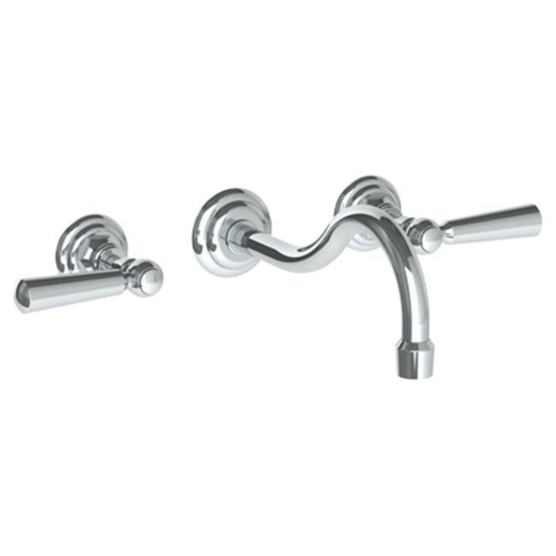 Watermark 321-2.2M-S1A Stratford Wall Mounted 3 Hole Lavatory Set With 8 3/8 CTC  Spout