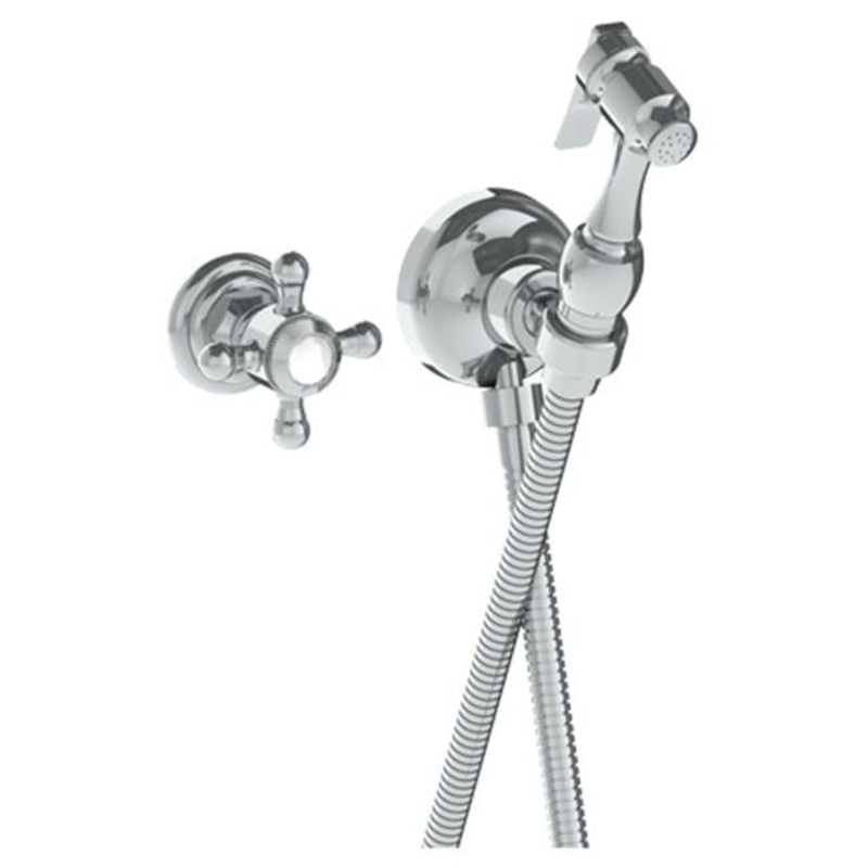 Watermark 321-4.4-V Stratford Wall Mounted Bidet Spray Set & Progressive Mixer With 49 Hose