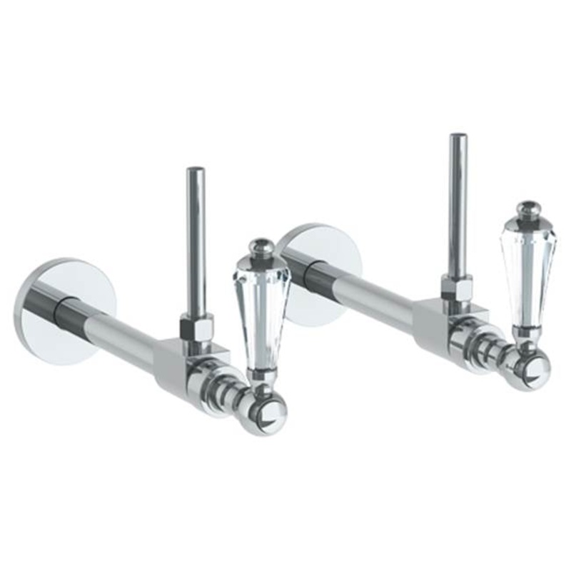 Watermark 321-MAS3-SWA Stratford Lavatory Angle Stop Kit -1/2 Sweat X 3/8 Od Compression