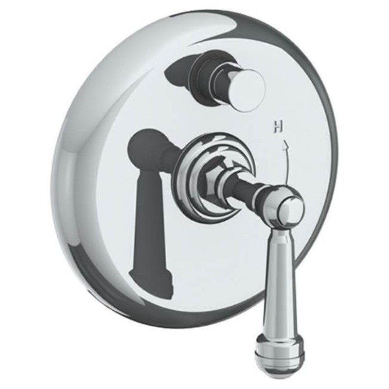 Watermark 321-P90-S2 Stratford Wall Mounted Pressure Balance Shower Trim With Diverter 7 Diameter