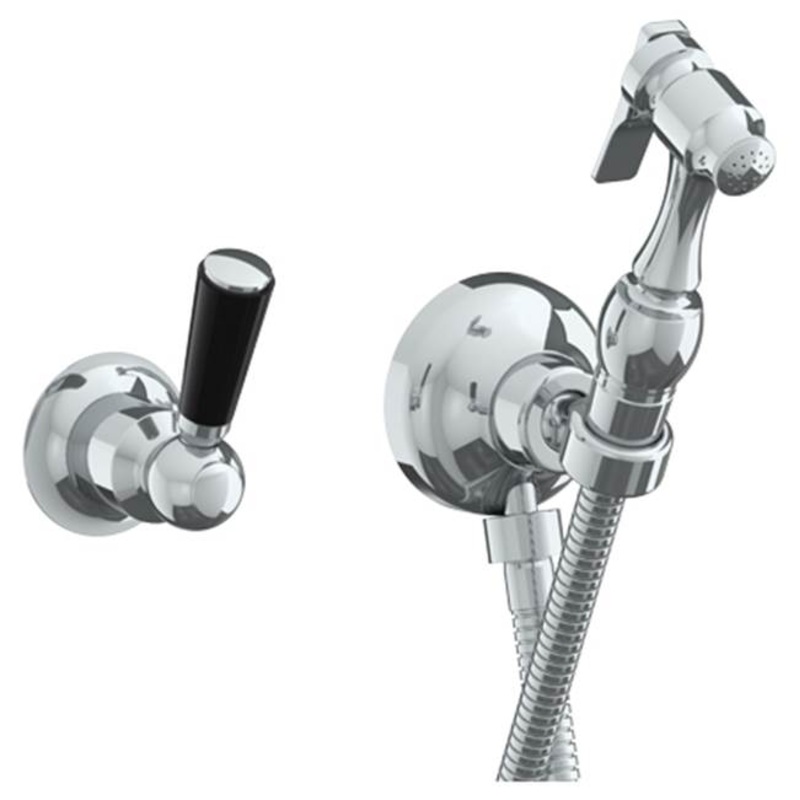 Watermark 34-4.4-H4 Haley Wall Mounted Bidet Spray Set & Progressive Mixer With 49 Hose
