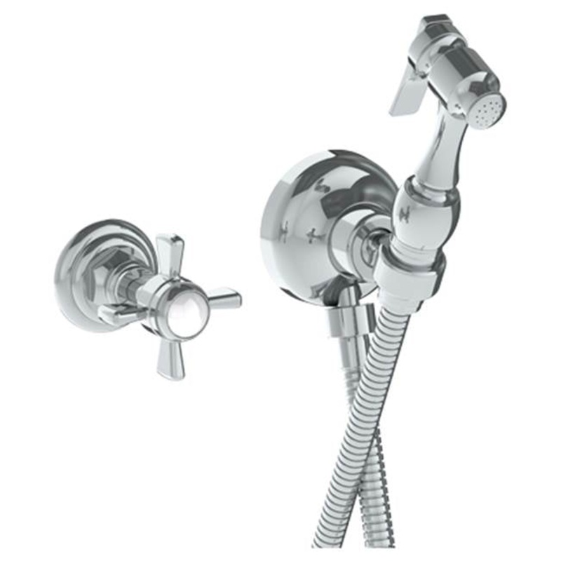 Watermark 34-4.4-S1 Haley Wall Mounted Bidet Spray Set & Progressive Mixer With 49 Hose