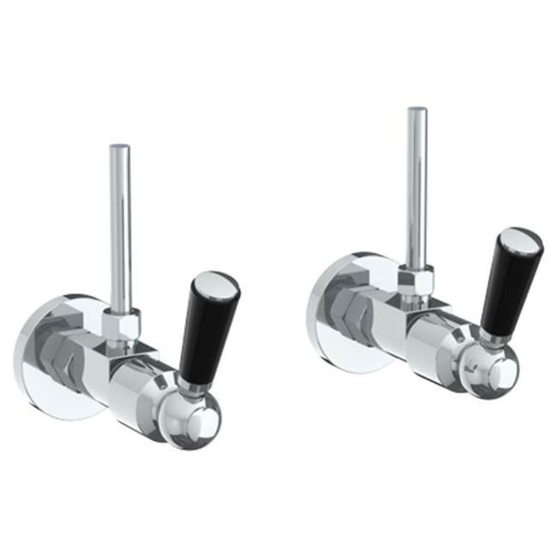 Watermark 34-MAS1-H4 Haley Lavatory Angle Stop Kit -1/2 Compression X 3/8 Od Compression