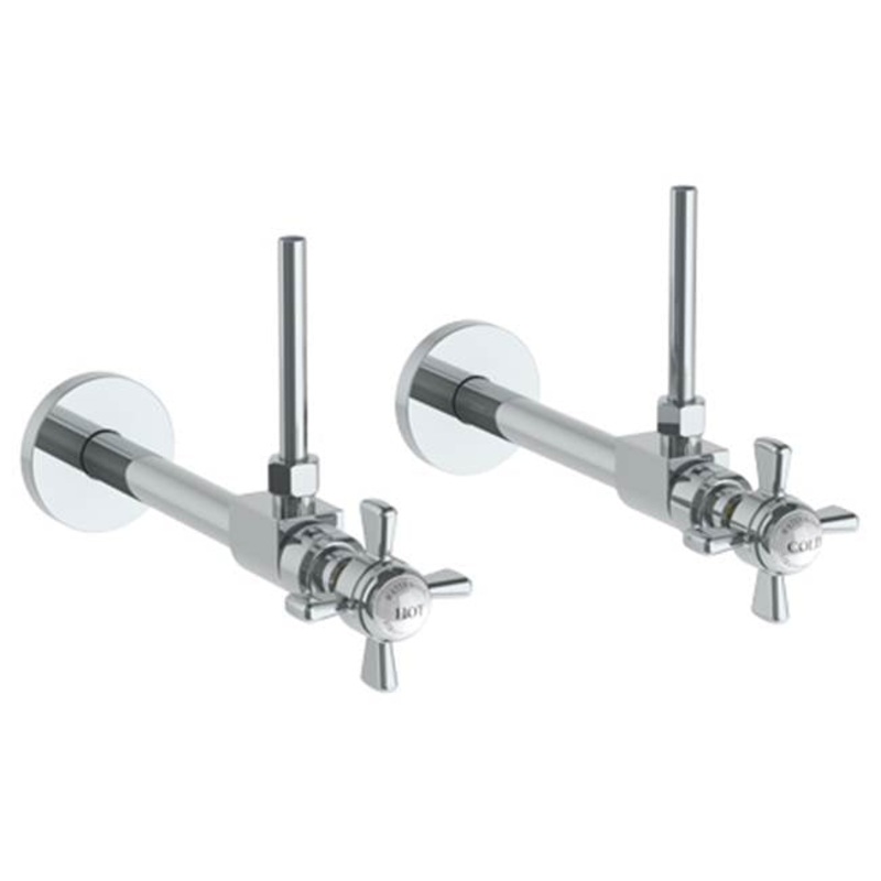 Watermark 34-MAS3-S1 Haley Lavatory Angle Stop Kit -1/2 Sweat X 3/8 Od Compression