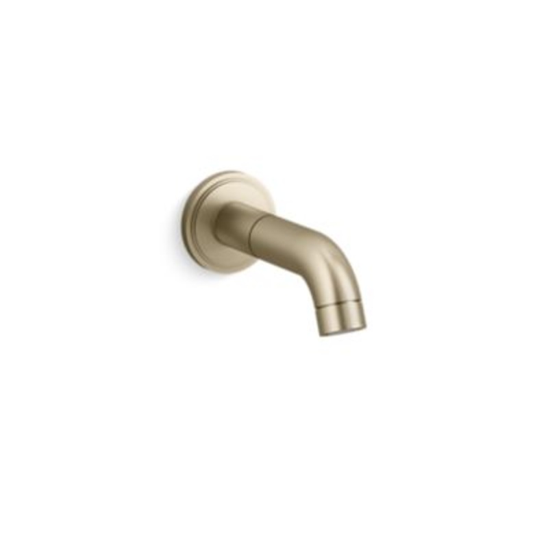 Kallista P80253-00 Vir Stil Minimal Wall-Mount Bath Spout