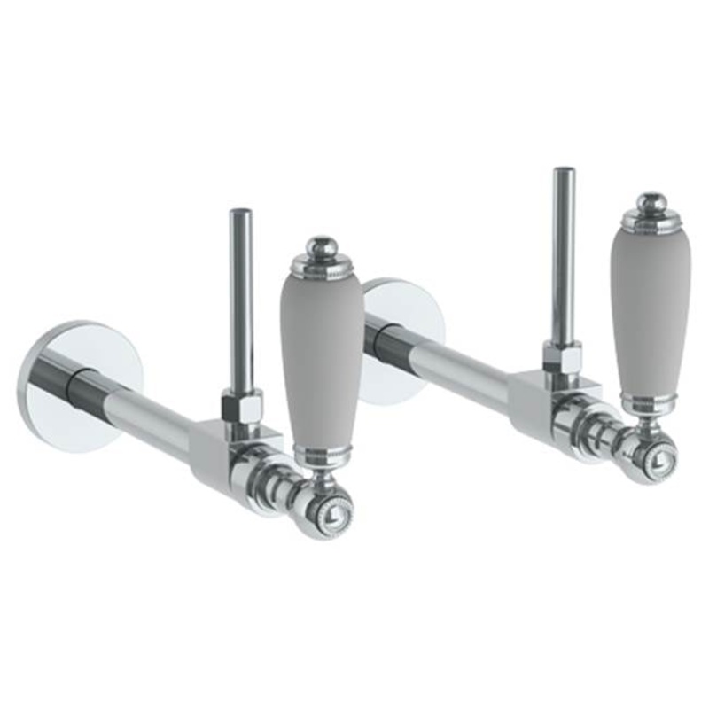 Watermark 180-MAS3-CC Venetian Lavatory Angle Stop Kit -1/2 Sweat X 3/8 Od Compression