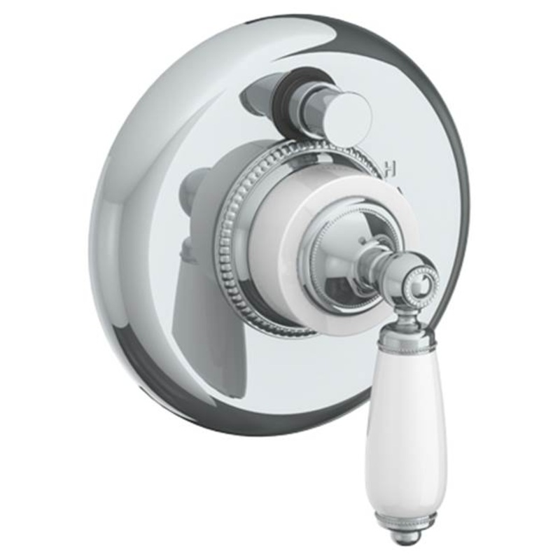 Watermark 180-P90-DD Venetian Wall Mounted Pressure Balance Shower Trim With Diverter 7 Diameter