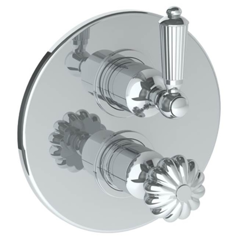 Watermark 180-T20-U Venetian Wall Mounted Thermostatic Shower Trim With Built-In Control 7-1/2