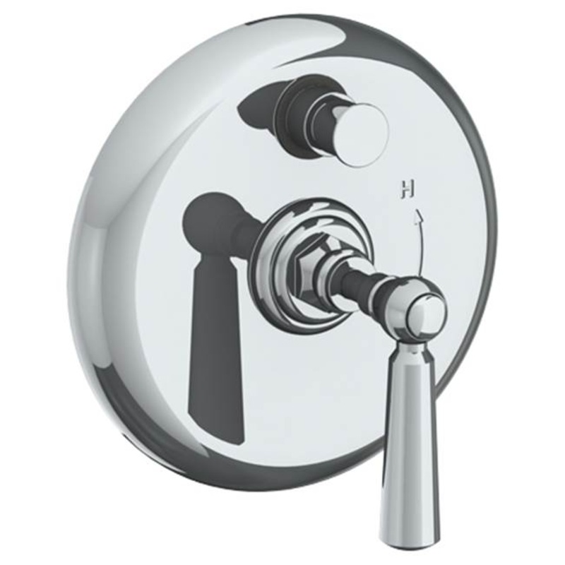 Watermark 206-P90-S1A Paris Wall Mounted Pressure Balance Shower Trim With Diverter 7 Diameter