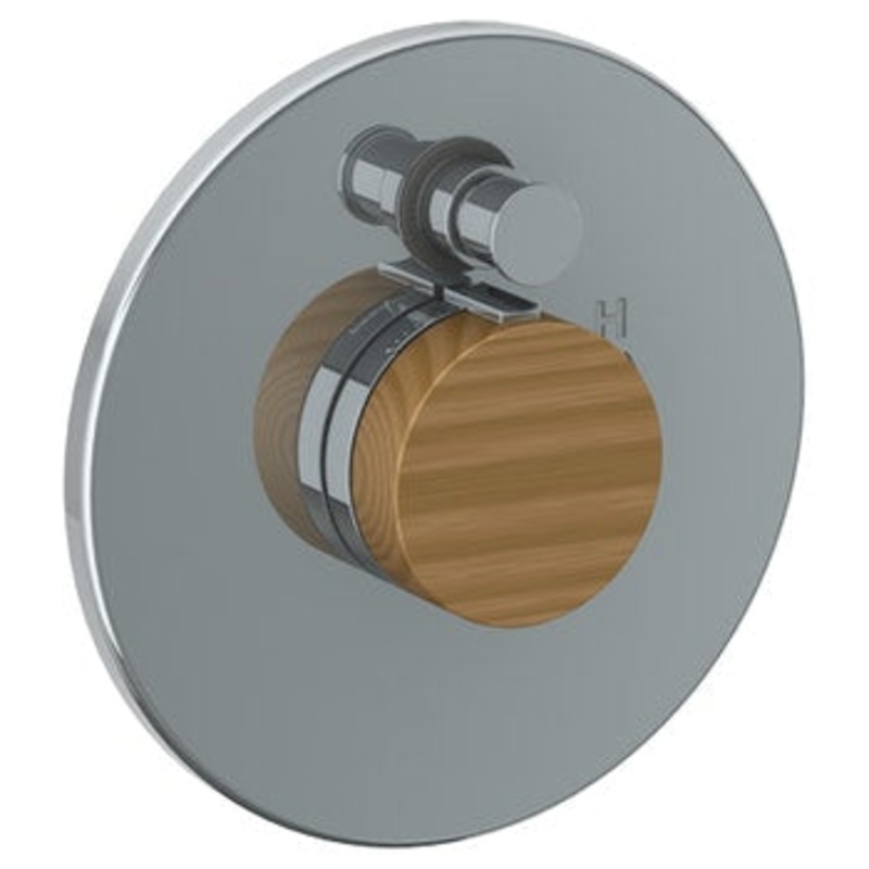 Watermark 21-P90-E2xx Elements Wall Mounted Pressure Balance Shower Trim With Diverter 7 Diameter
