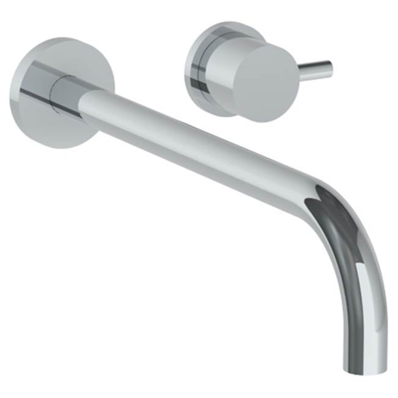 Watermark 22-1.2L-TIB Titanium Wall Mounted 2 Hole Lavatory Set With 11 7/8 Spout