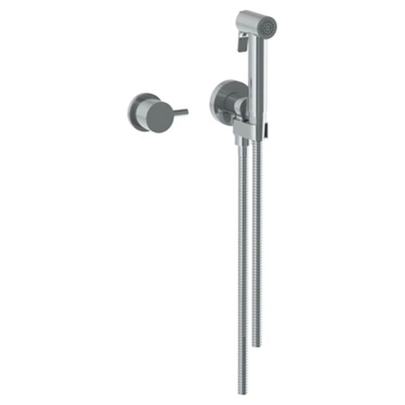 Watermark 22-4.4-TIB Titanium Wall Mounted Bidet Spray Set & Progressive Mixer With 49 Hose