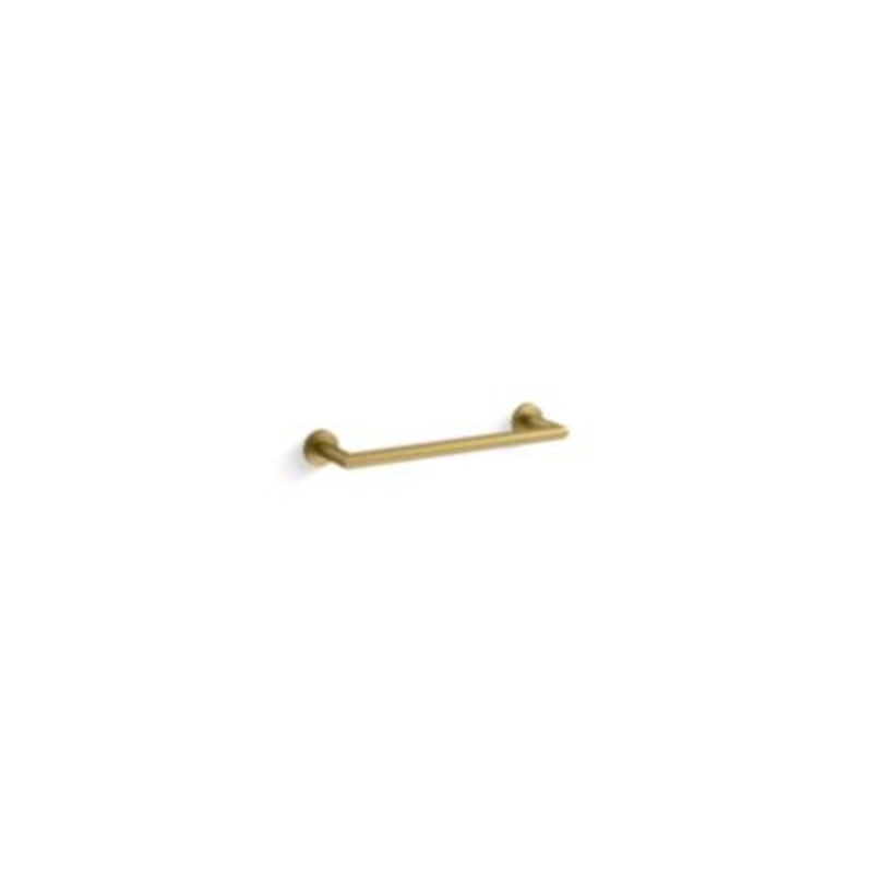Kallista Aileron towel bar|24 Inch Bar|18 Inch Bar|12 Inch Bar|Polished Chrome|Brushed Nickel|Brushed Moderne Brass|Brushed Graphite|Matte Black|Blush Brass