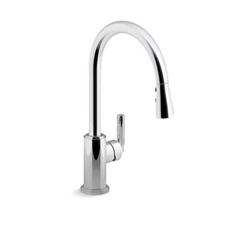 Kallista P25516-00 Vir Stil Pulldown Kitchen Faucet