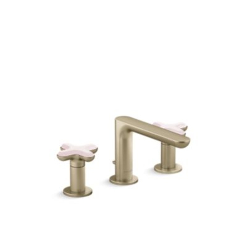 Kallista P32704-RST 002 Widespread Faucet Rose Quartz