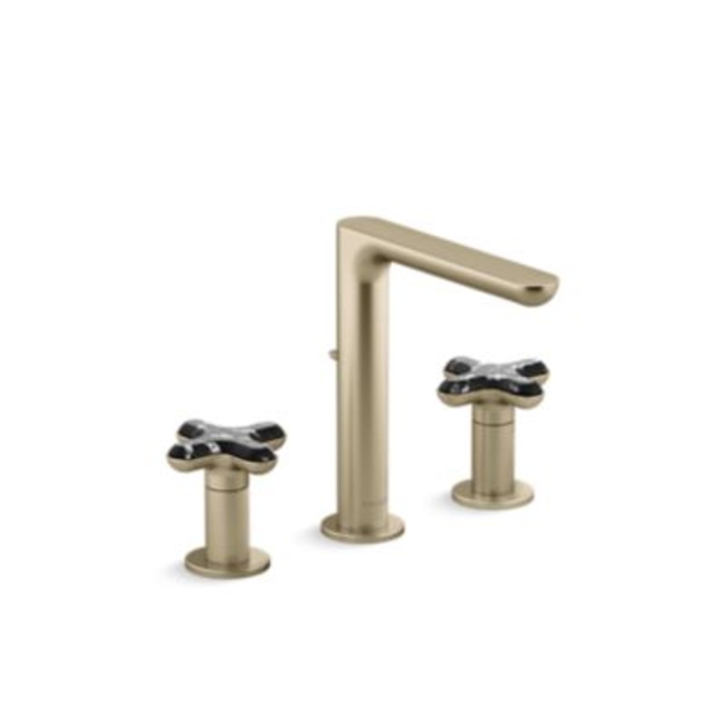 Kallista P32705-JS 002 Widespread Faucet Tall Zebra Jasper