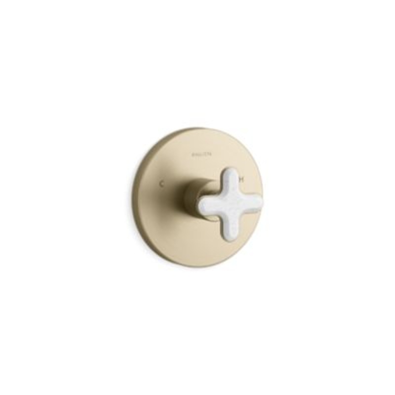 Kallista P32708-WC 002 Thermostatic Trim White Carrera