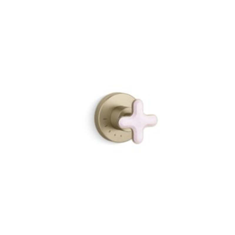 Kallista P32710-RST 002 Volume Control Rose Quartz
