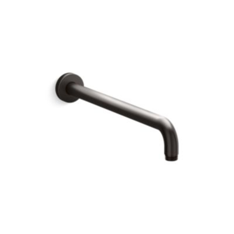 Kallista P32962-00 modern round shower arm 13 wall-mount