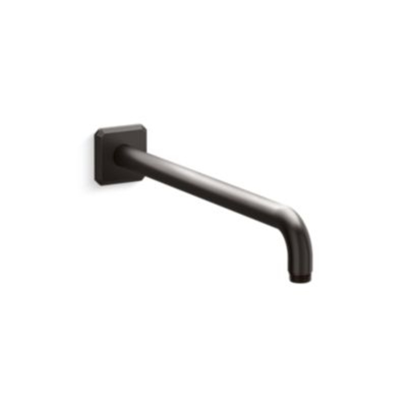 Kallista P32963-00 modern square shower arm 13 wall-mount